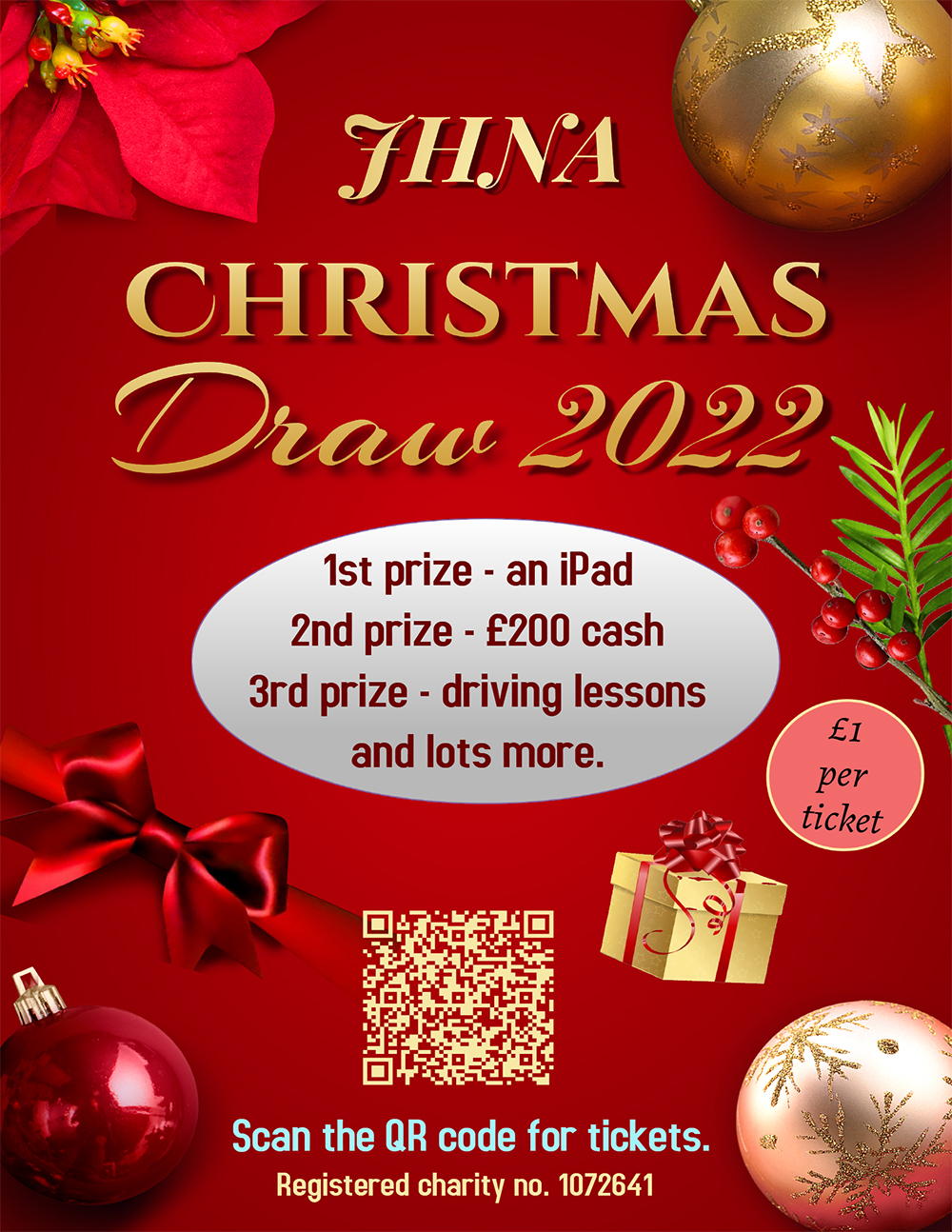 JHNA Christmas Draw 2022