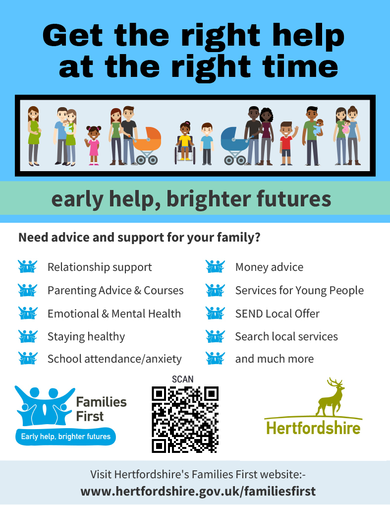 Families First A4 Website Poster